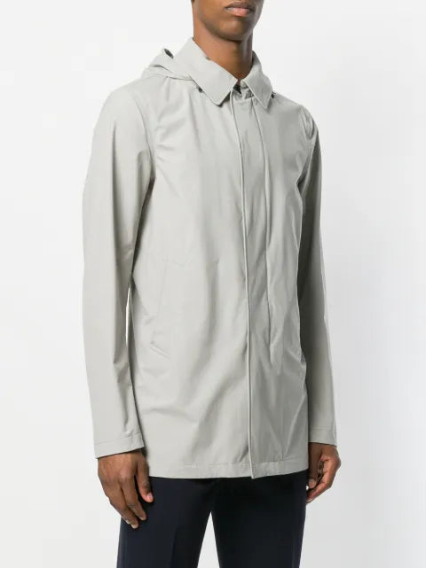 Herno hooded raincoat