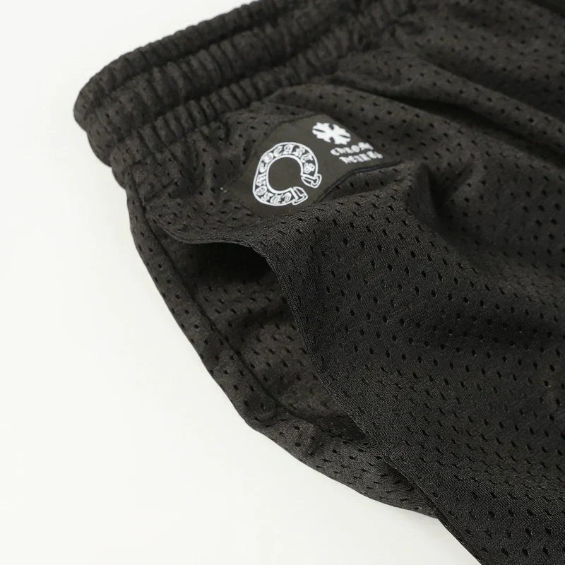 Chrome Hearts Mattyboy graffiti red mesh track pants 9997