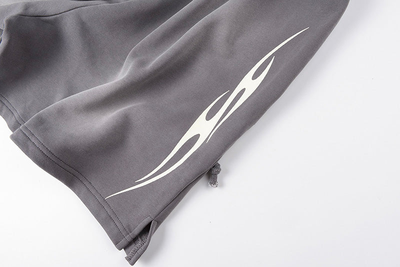 Hellstar Studios Sports Flame Shorts