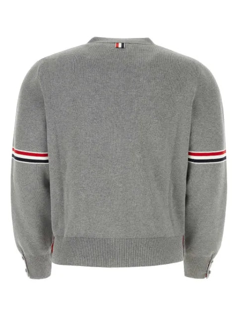 Thom Browne Milano stitch stripe armband cardigan