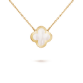 Van Cleef & Arpels PURE CLOVER PINK GOLD MOP NECKLACE