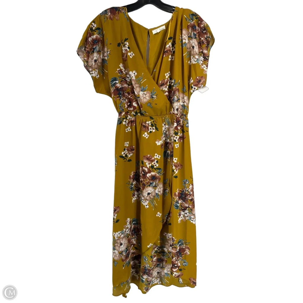 Dress Casual Maxi By June & Hudson In Floral Print, Size: M