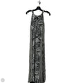 Dress Casual Maxi By Chicos In Black & White, Size: 10