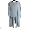 Pants Set 2pc By Magaschoni In Blue, Size: Xl