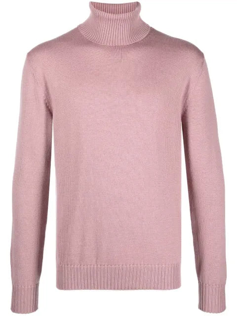 Ballantyne roll-neck wool jumper