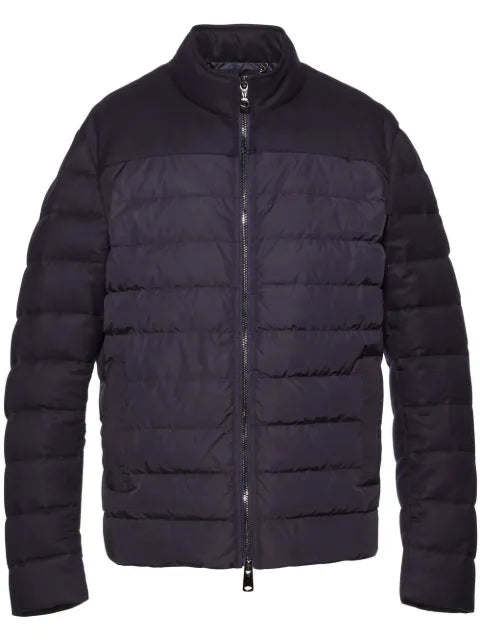 Norwegian Wool quilted padded down jacket