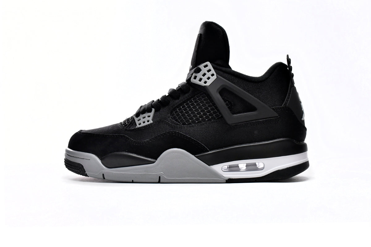 Air Jordan 4 Retro Black Canvas Reps Sneaker-DH7138-006