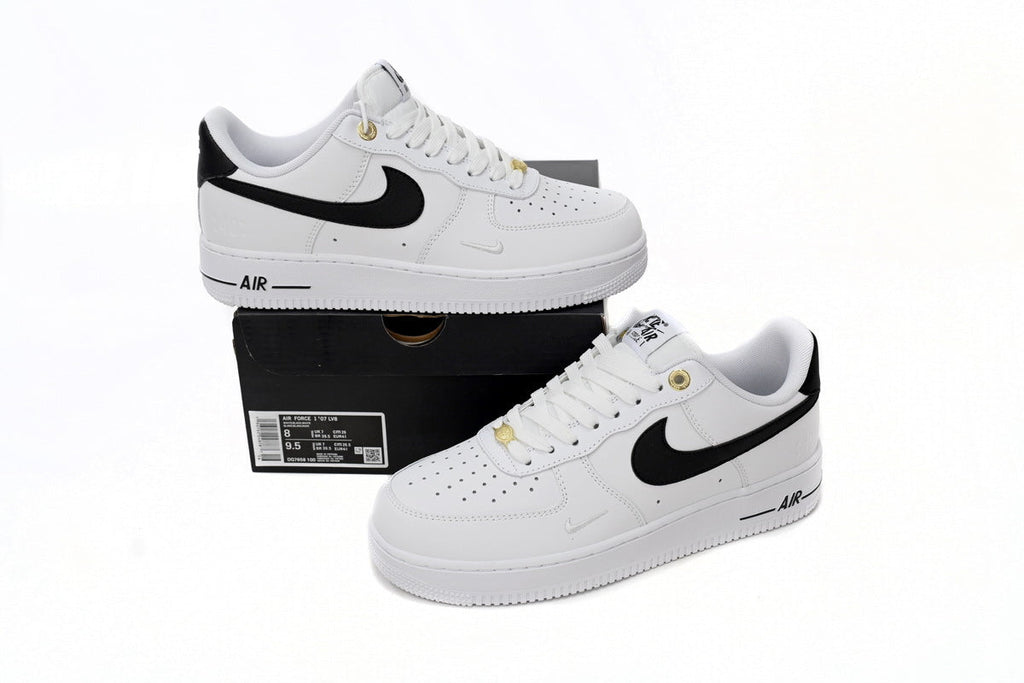 Nike Air Force 1 Low '07 LV8 40th Anniversary White Black Reps Sneaker  DQ7658-100