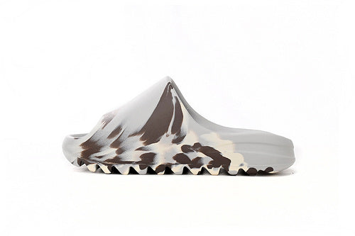 Adidas Yeezy Slide Enflame Oil Painting White Grey Reps Sneaker GZ5553