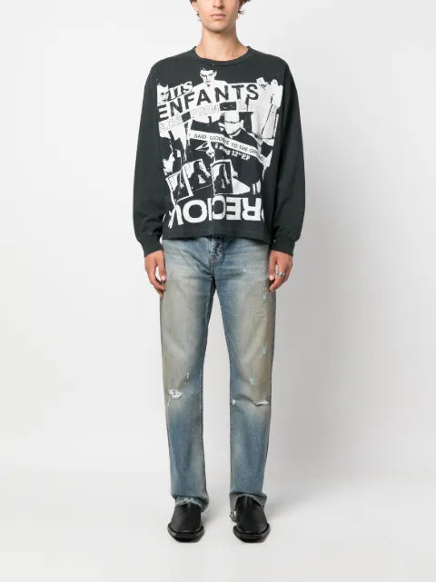 Enfants Riches Déprimés graphic-print cotton sweatshirt