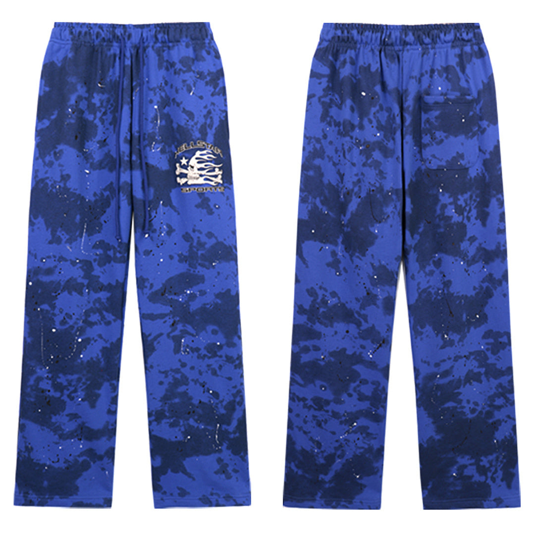 Hellstar Sports Tie-Dye Skull pants