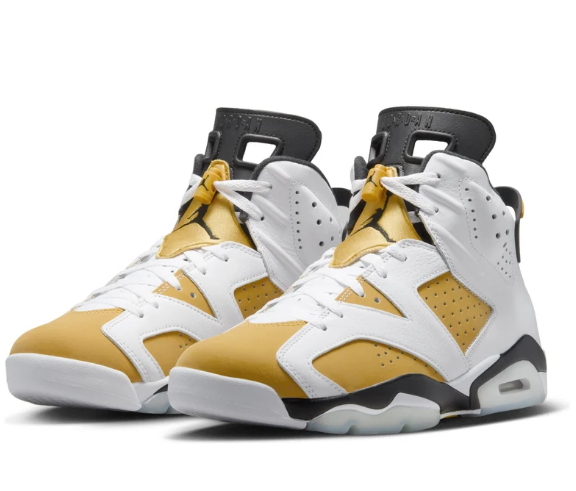 Air Jordan 6 Retro 'Yellow Ochre' Sneakers CT8529-170