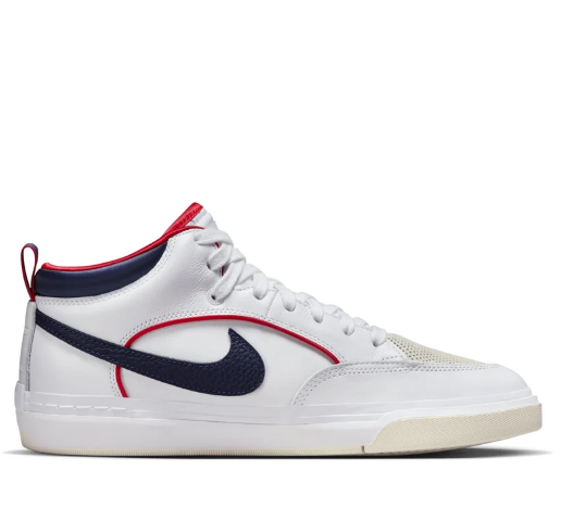 Nike SB React Leo 'White / Midnight Navy' – FD0268-100