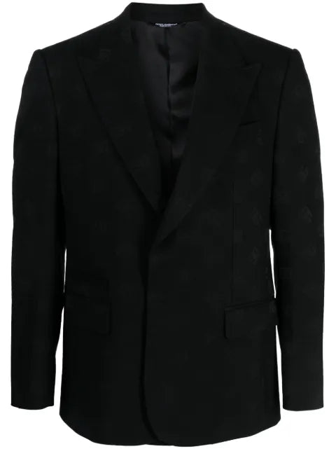 Dolce & Gabbana DG-jacquard blazer