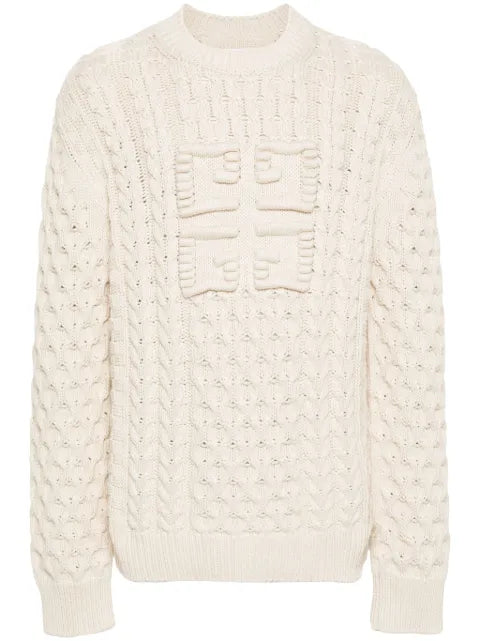 Givenchy 4G cable-knit sweater