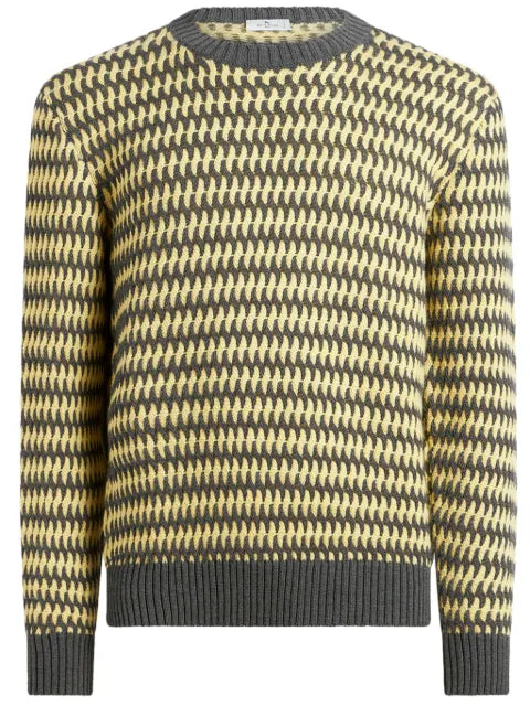 ETRO wool-jacquard jumper
