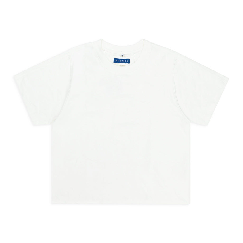 SHRUNKEN S/S WHITE T-SHIRT