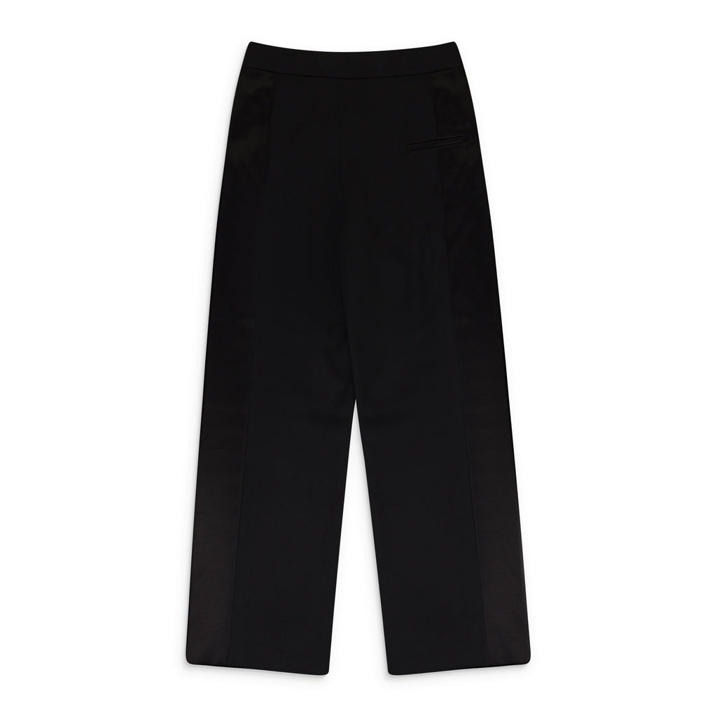BLACK CIGARETTE STRAIGHT-FIT PANT