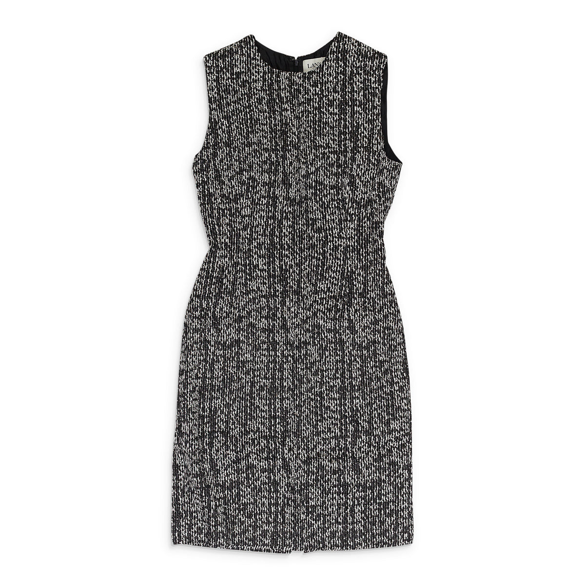 BLACK/MULTICOLOR MIDI FORMAL DRESS