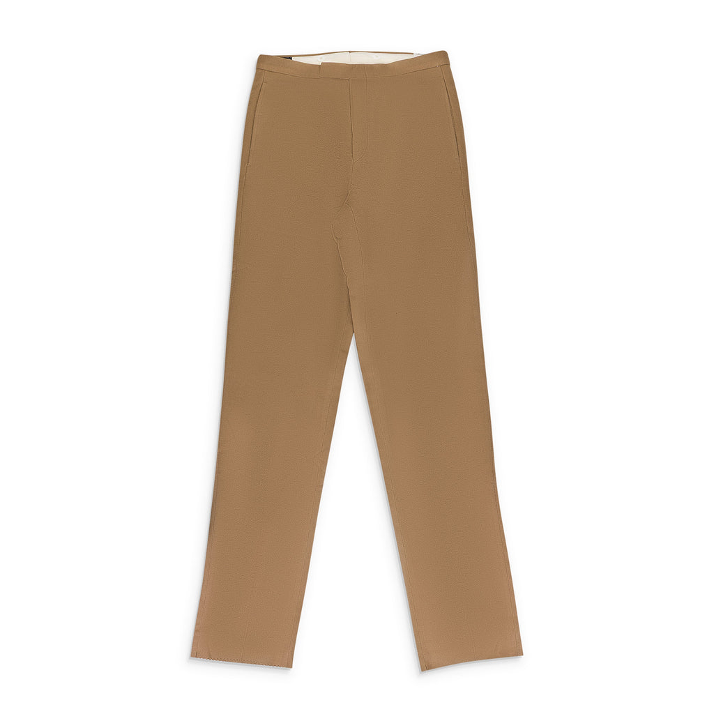BEIGE CAMEL SUIT PANTS