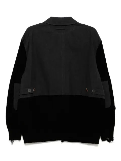 Undercover panelled shirt jacket