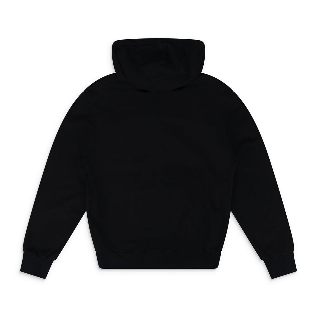 Black Classic Hidden Pocket Hoodie