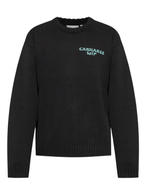 Carhartt WIP ribbed sweater with logo embroidery