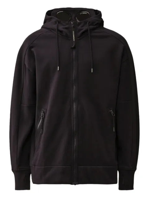 C.P. Company diagonal raised fleece Goggle sweatshirt