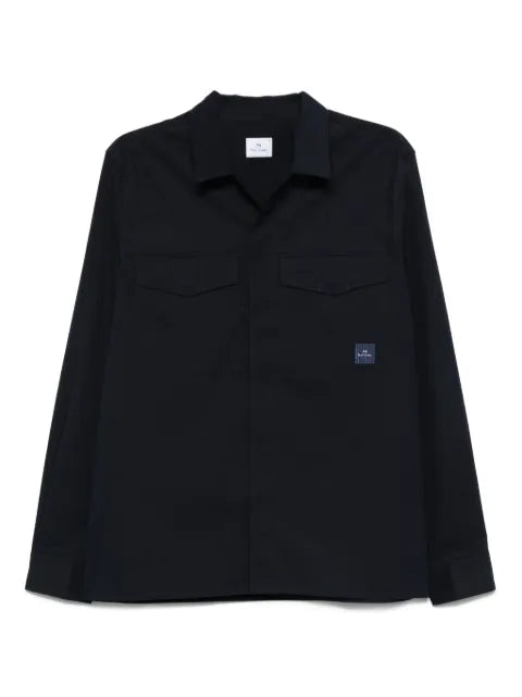 PS Paul Smith cotton-nylon double-pocket shirt
