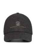 Brunello Cucinelli embroidered curved-peak baseball cap