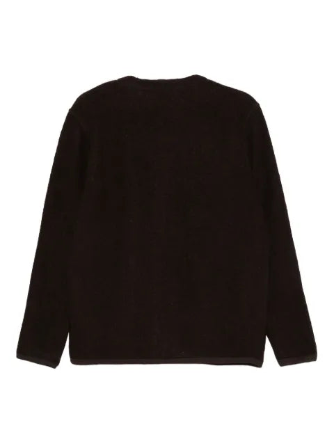 Universal Works wool patch-pocket cardigan