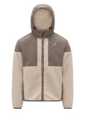 K-Way hooded fleece jacket
