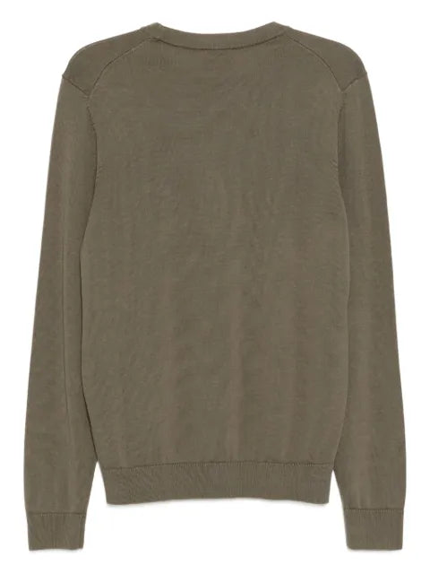 HUGO logo-embroidered top