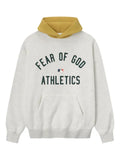 FEAR OF GOD ESSENTIALS x MLB Athletics logo hoodie