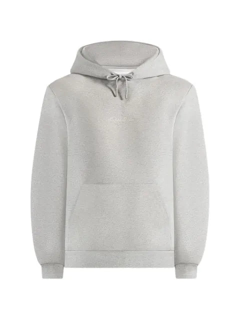 Manière De Voir JS004 in marl grey Signature regular-fit hoodie