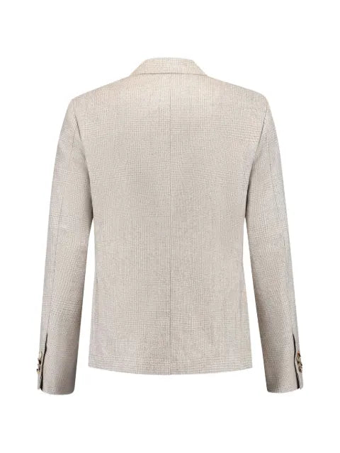 Luigi Borrelli check-print blazer