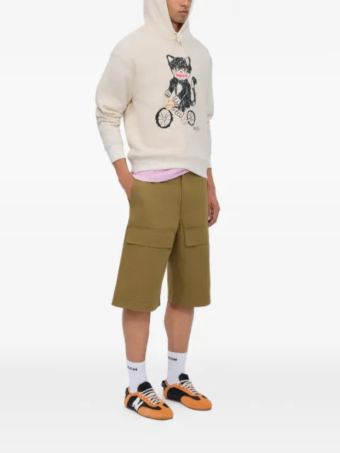 MSGM graphic-print hoodie