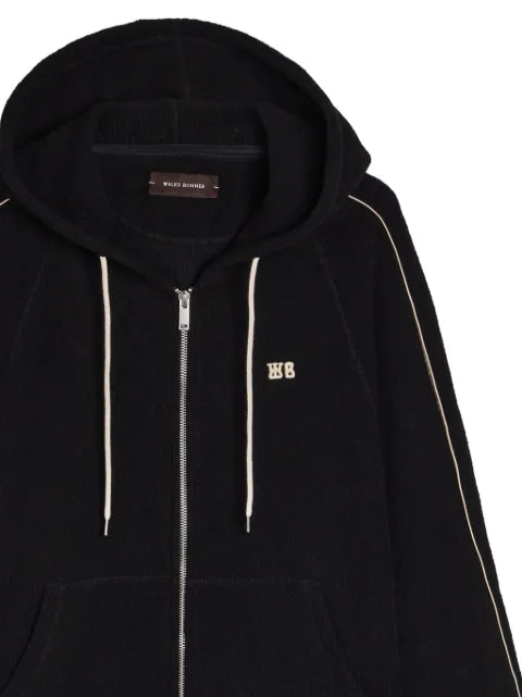 Wales Bonner Prince zip-up hoodie