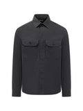 Zegna button-flap pocket overshirt