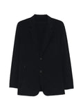 Emporio Armani stretch-nylon single-breasted blazer