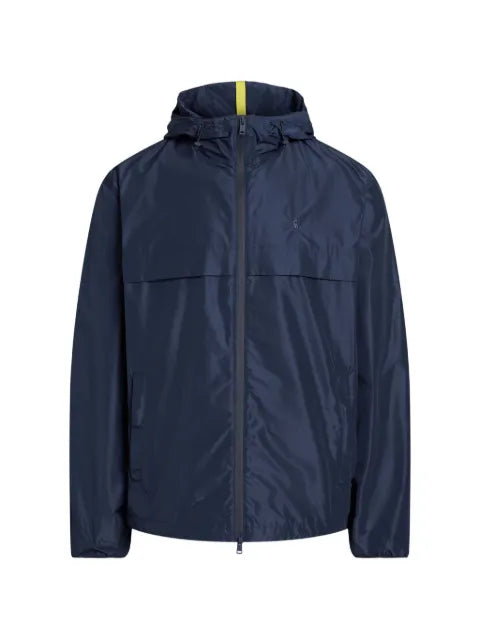 Polo Ralph Lauren hooded logo-embroidered lightweight jacket