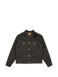 Naked and Famous Citrus Kasuri Selvedge button denim jacket