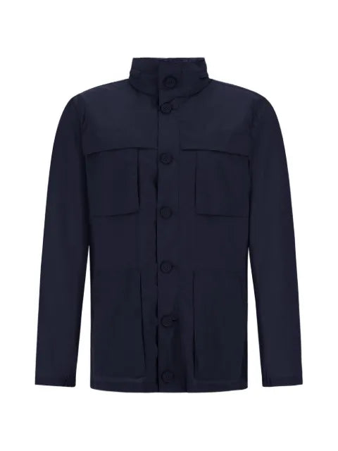 Herno high-neck shirt jacket