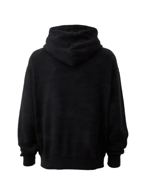 HELLSTAR overdye cheetah-print hoodie