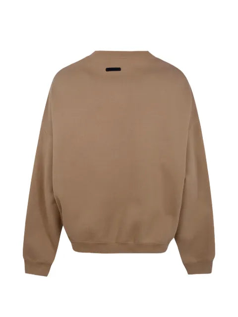 FEAR OF GOD ESSENTIALS logo-embroidery sweatshirt