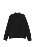 James Perse high-neck long-sleeve cardigan