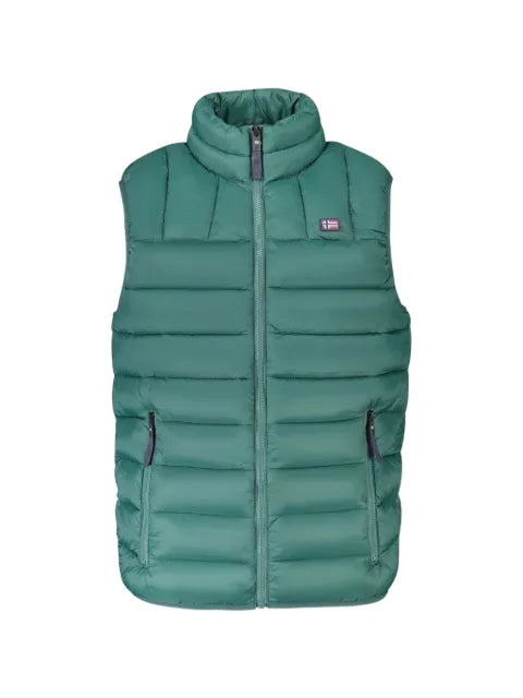 NORWAY 1963 logo-detail quilted gilet