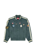 Diesel satin bomber jacket with patches