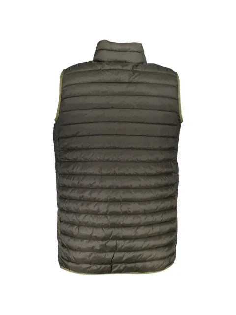 North Sails quilted logo-patch vest
