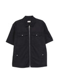 Moncler zip-up short-sleeve overshirt